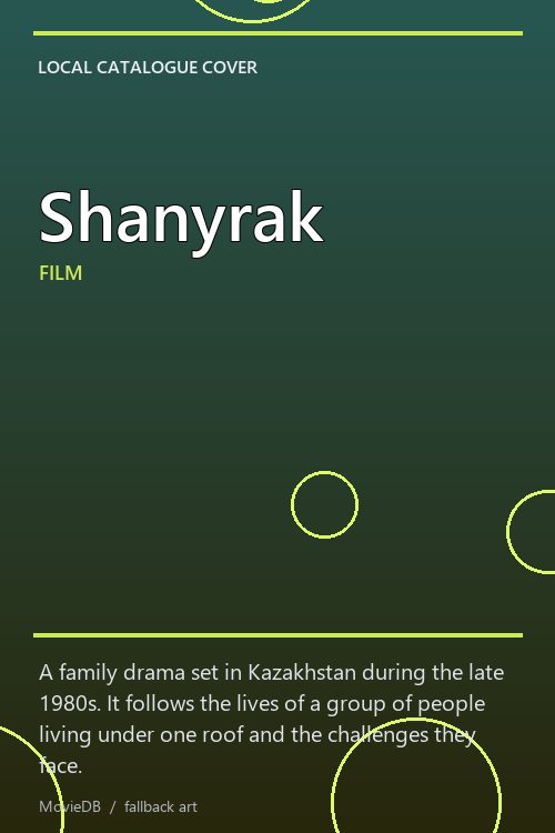 Shanyrak poster