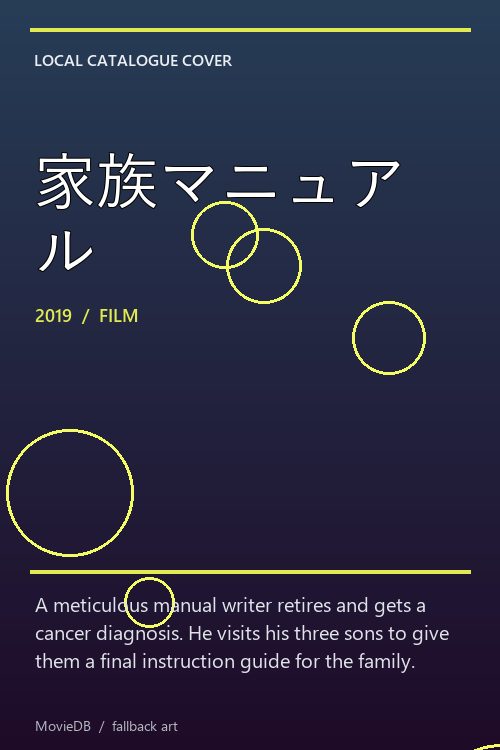 家族マニュアル poster
