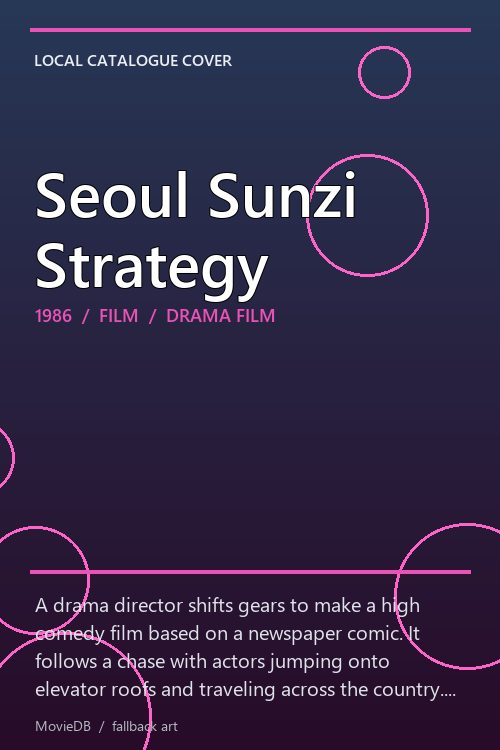 Seoul Sunzi Strategy poster