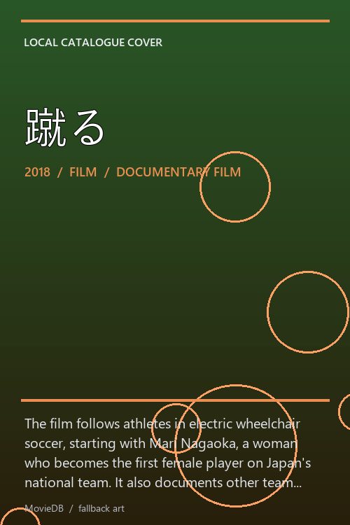 蹴る poster