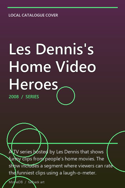 Les Dennis's Home Video Heroes poster