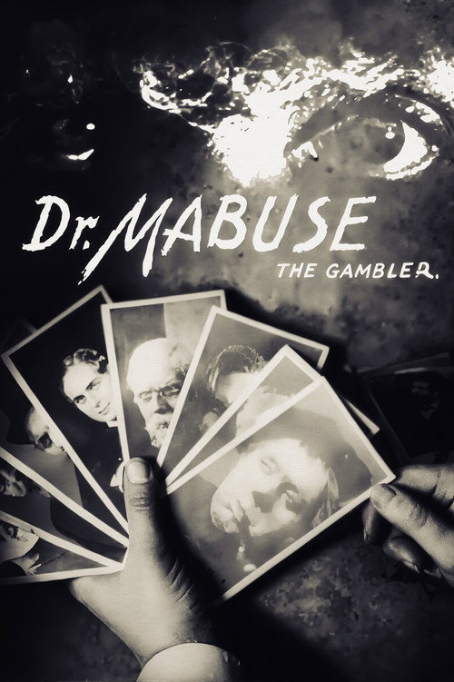 Dr. Mabuse the Gambler poster