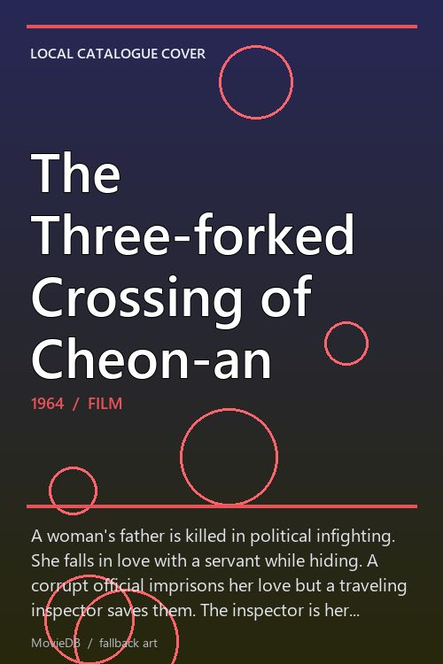 The Three-forked Crossing of Cheon-an poster