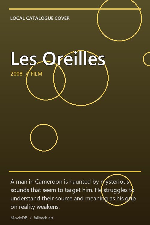 Les Oreilles poster