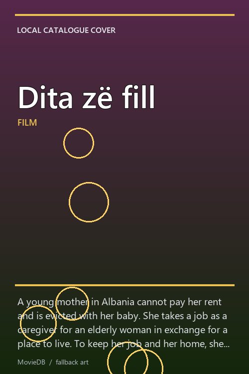 Dita zë fill poster