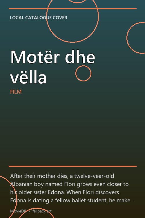 Motër dhe vëlla poster