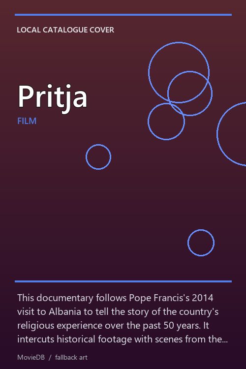 Pritja poster
