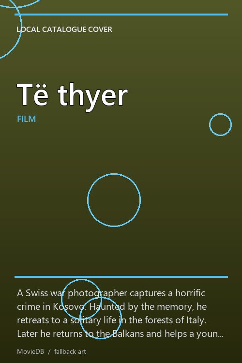 Të thyer poster