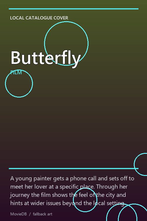 Butterfly poster
