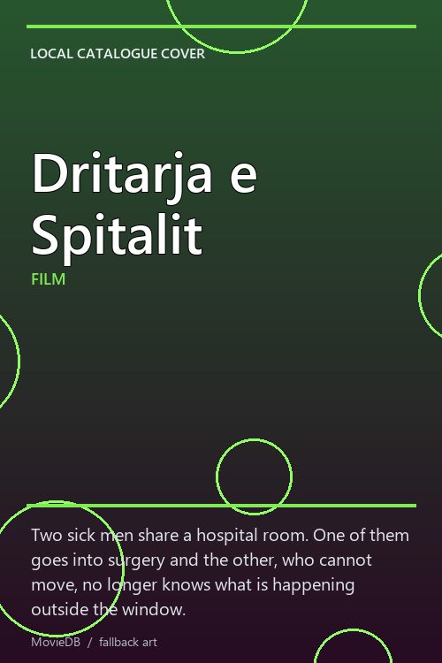 Dritarja e Spitalit poster