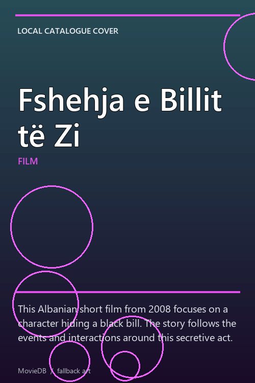 Fshehja e Billit të Zi poster