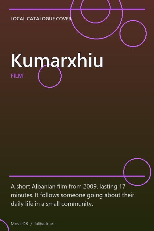 Kumarxhiu poster