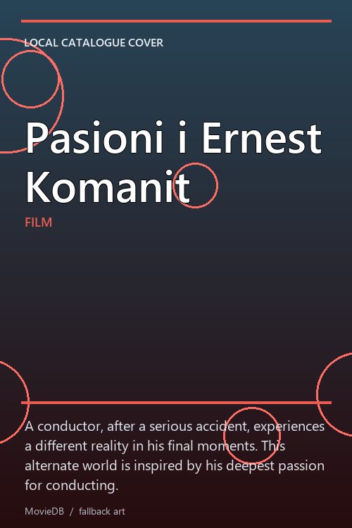 Pasioni i Ernest Komanit poster