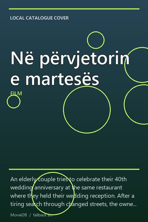 Në përvjetorin e martesës poster