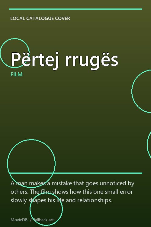 Përtej rrugës poster