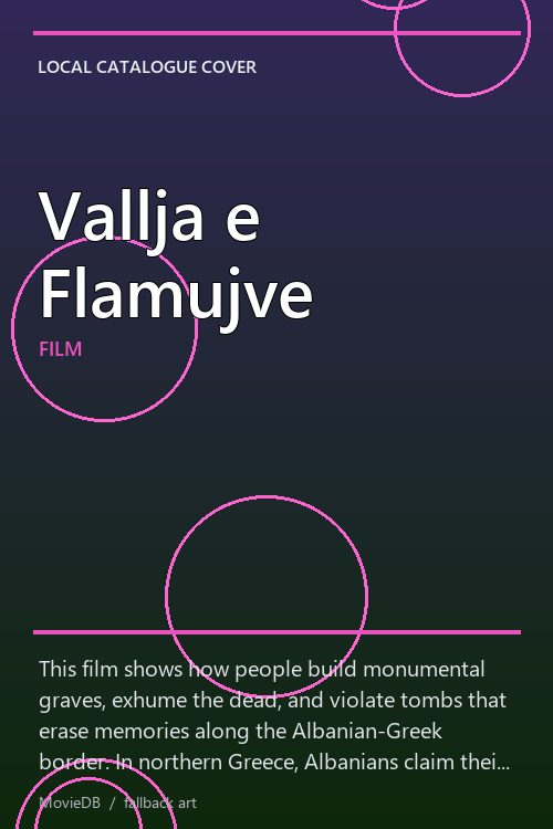 Vallja e Flamujve poster