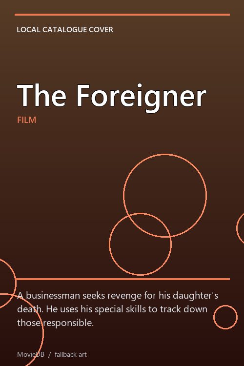 The Foreigner poster