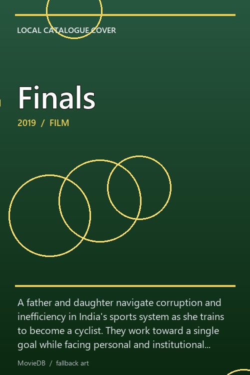 Finals poster