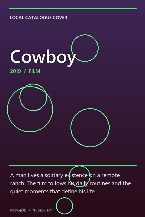 Cowboy poster