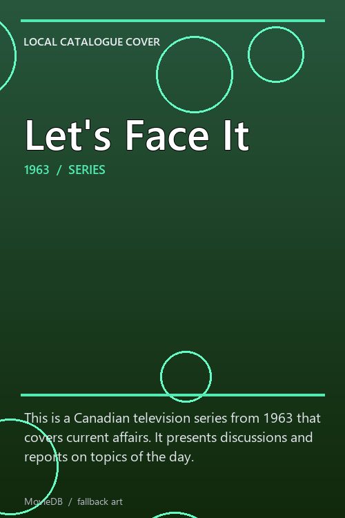 Let's Face It poster