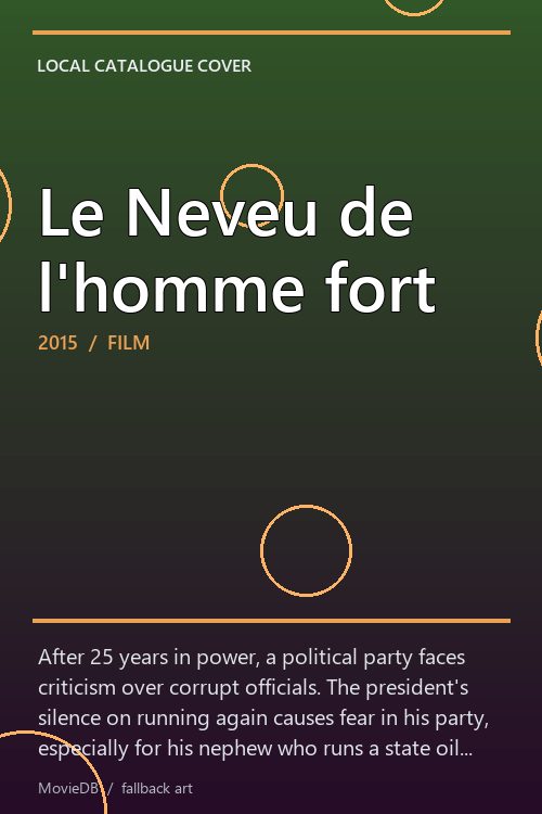 Le Neveu de l'homme fort poster