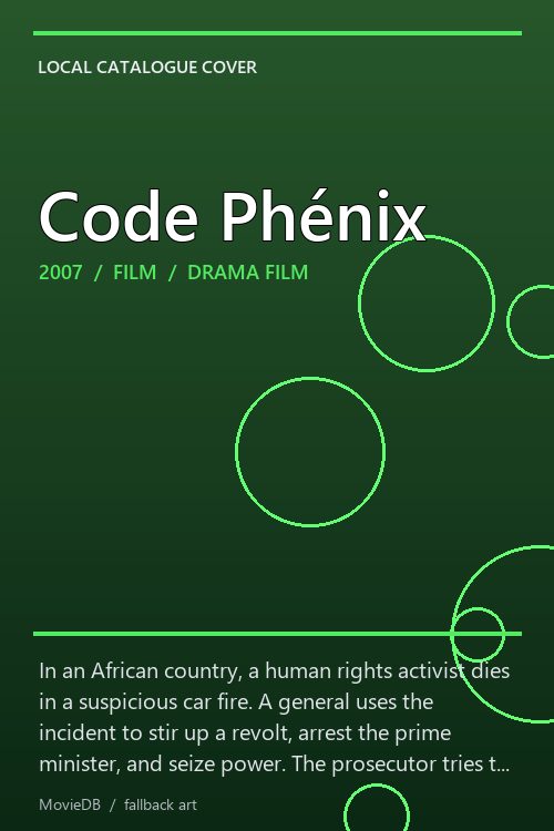 Code Phénix poster