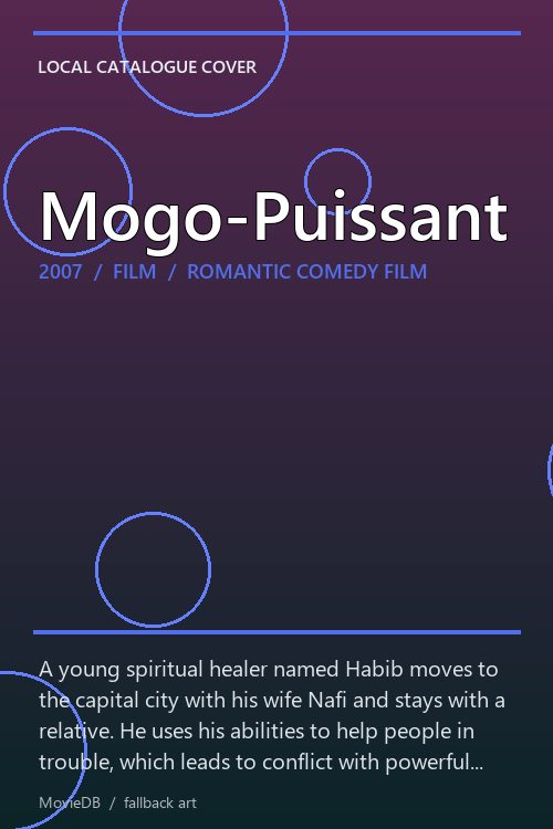 Mogo-Puissant poster