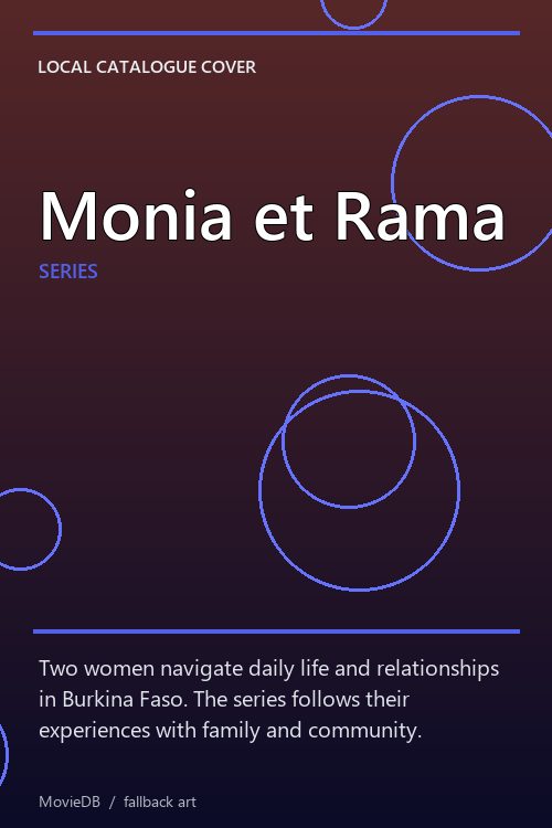 Monia et Rama poster