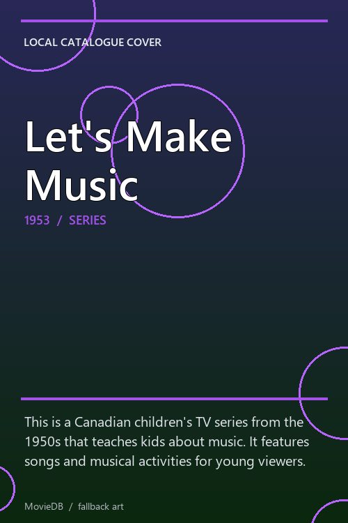Let's Make Music poster