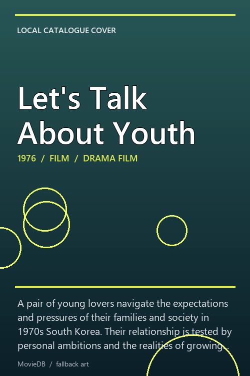 Let's Talk About Youth poster