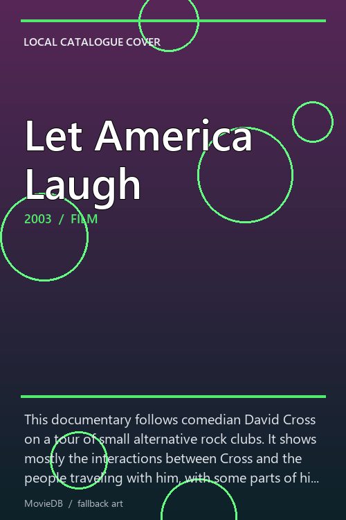 Let America Laugh poster