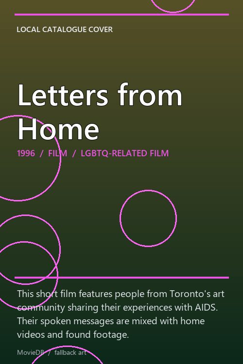 Letters from Home poster