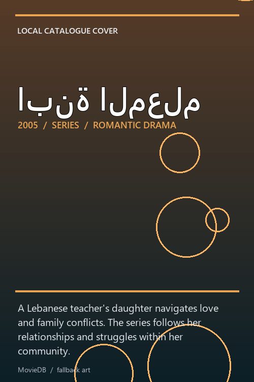ابنة المعلم poster