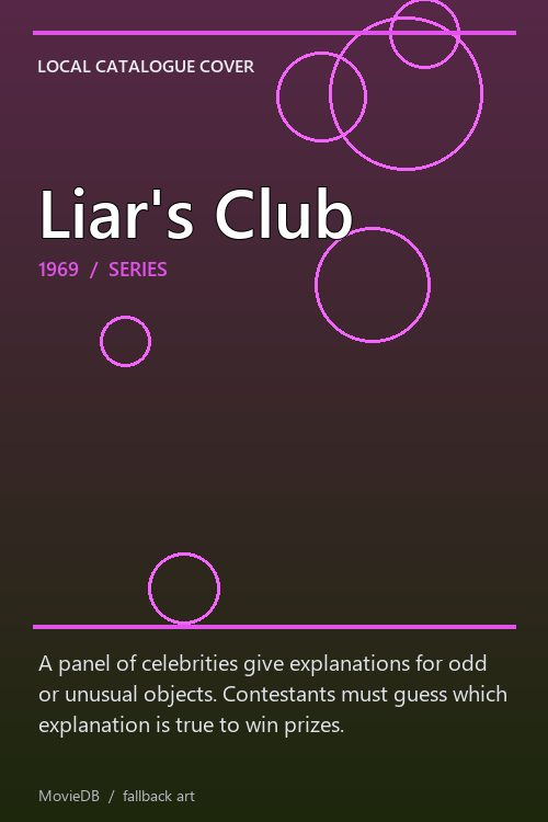 Liar's Club poster