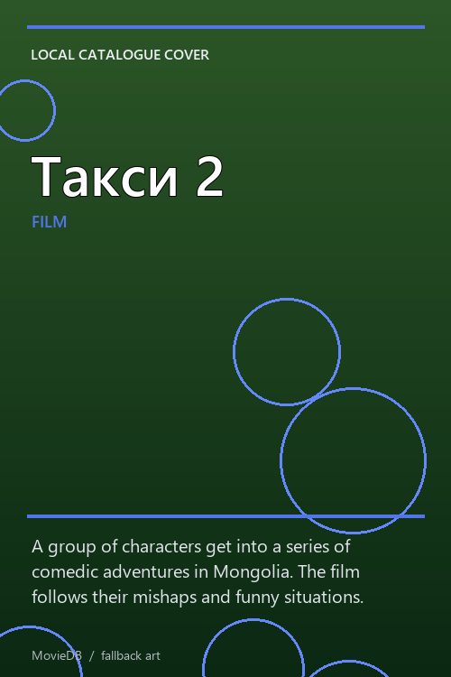 Такси 2 poster