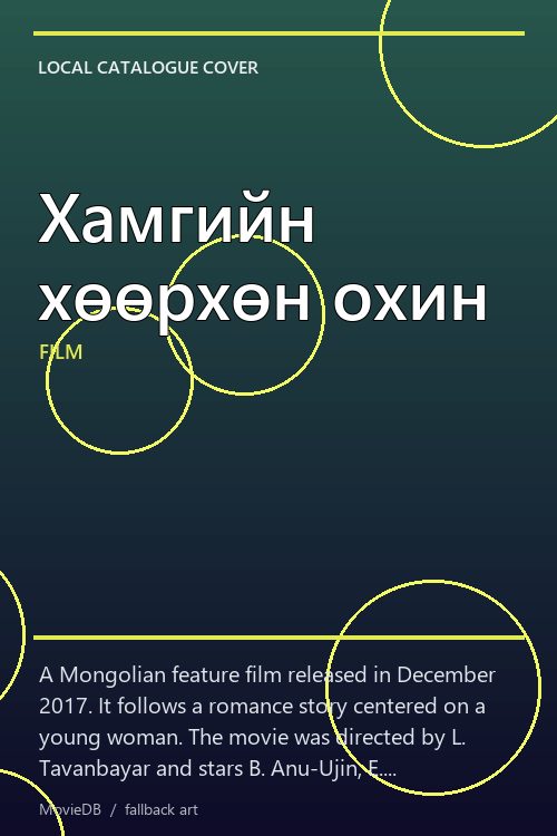 Хамгийн хөөрхөн охин poster