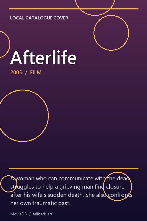 Afterlife poster