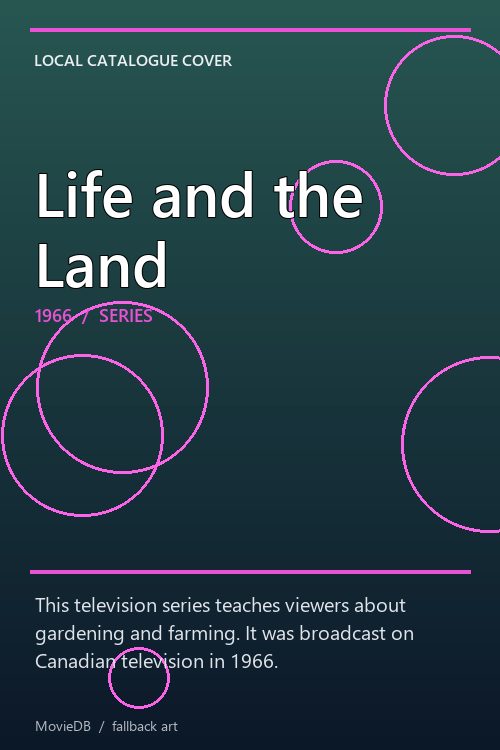 Life and the Land poster