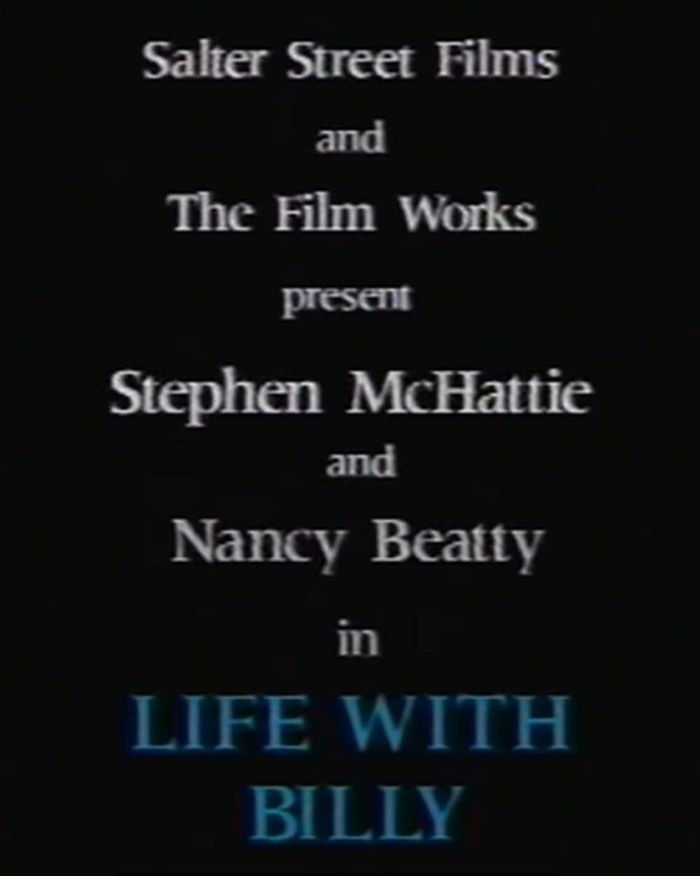 Life with Billy poster