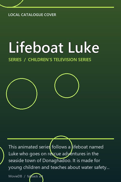 Lifeboat Luke poster