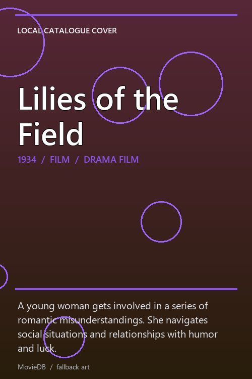 Lilies of the Field poster