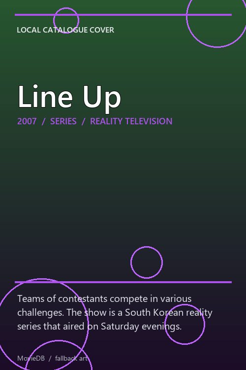 Line Up poster