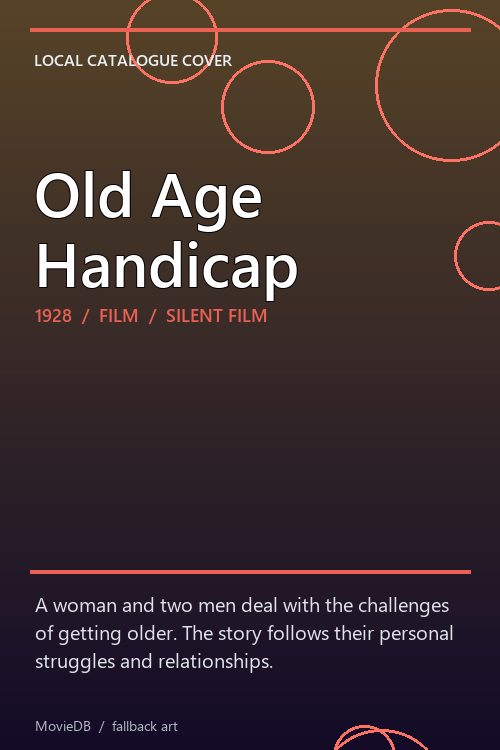 Old Age Handicap poster