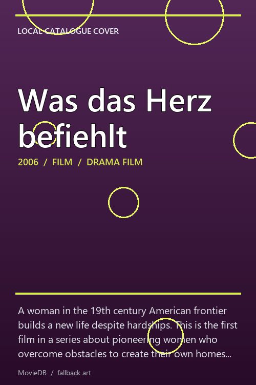 Was das Herz befiehlt poster