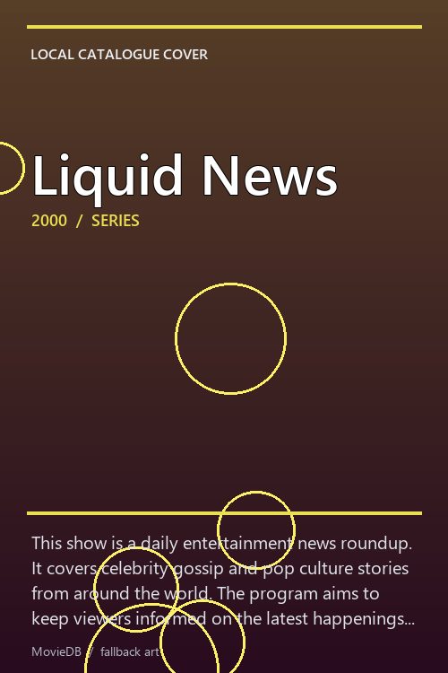Liquid News poster