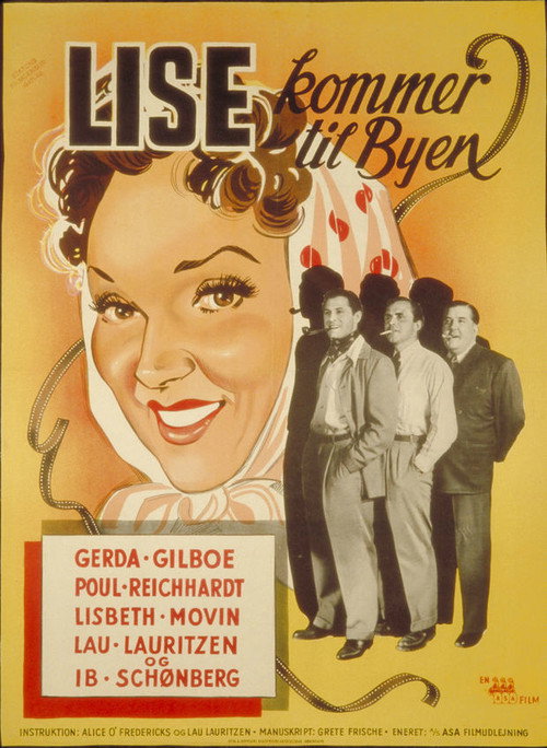 Lise kommer til Byen poster