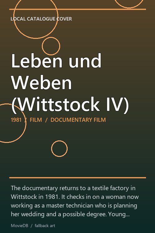 Leben und Weben (Wittstock IV) poster
