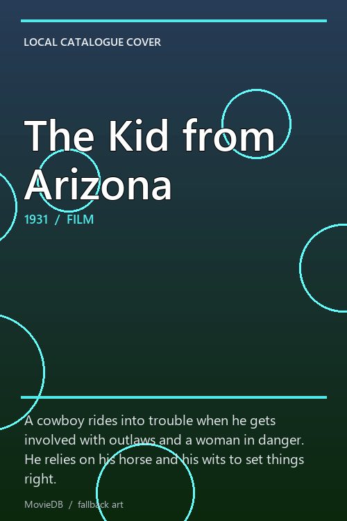 The Kid from Arizona poster