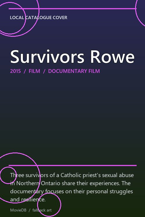 Survivors Rowe poster