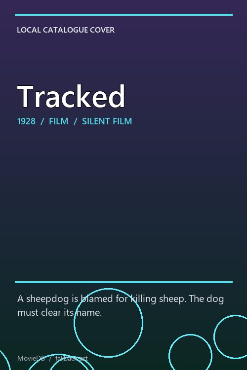 Tracked poster